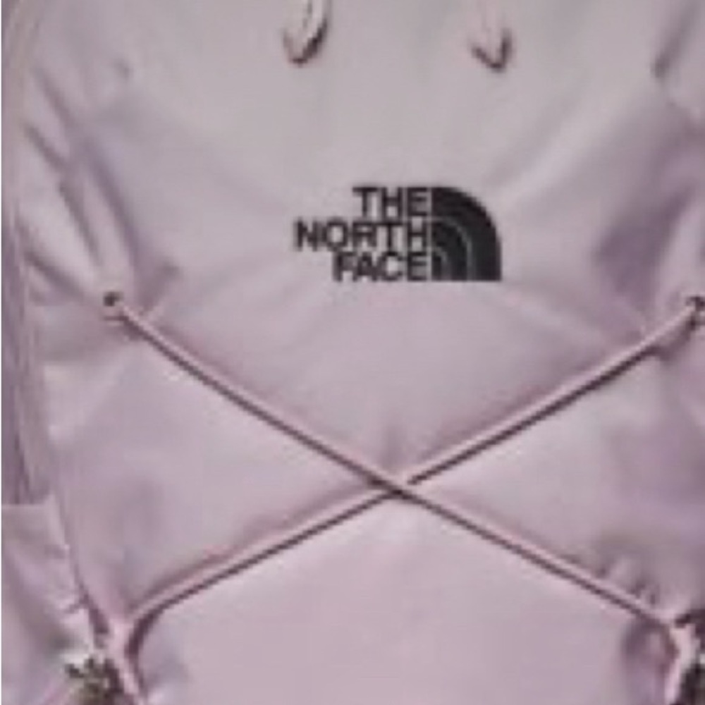 one size north face deep purple back pack